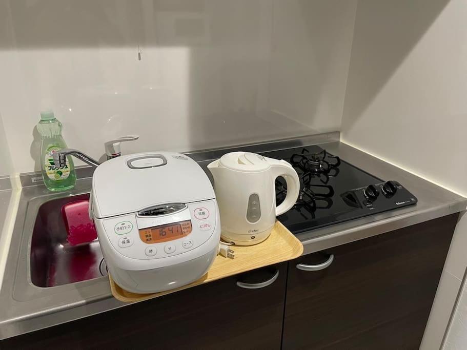 403 Oshiage Sta 3Mins Walk! Wi-Fi & Elevator 4Pax Apartment Tokyo Bagian luar foto