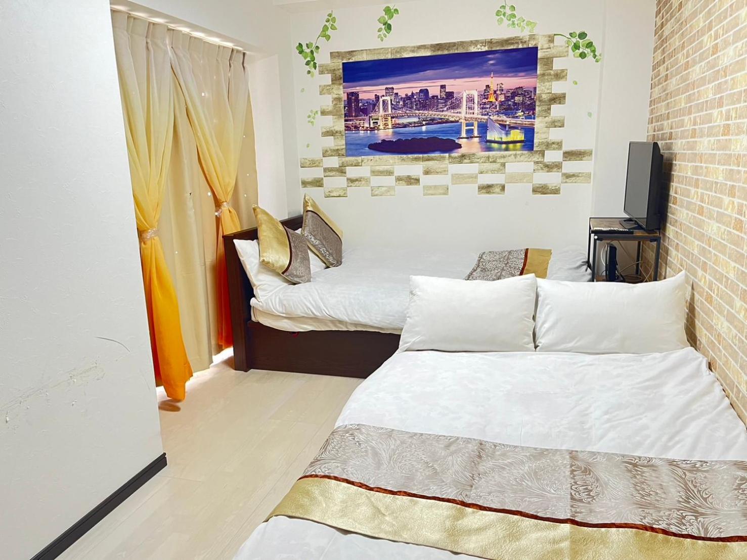 403 Oshiage Sta 3Mins Walk! Wi-Fi & Elevator 4Pax Apartment Tokyo Bagian luar foto